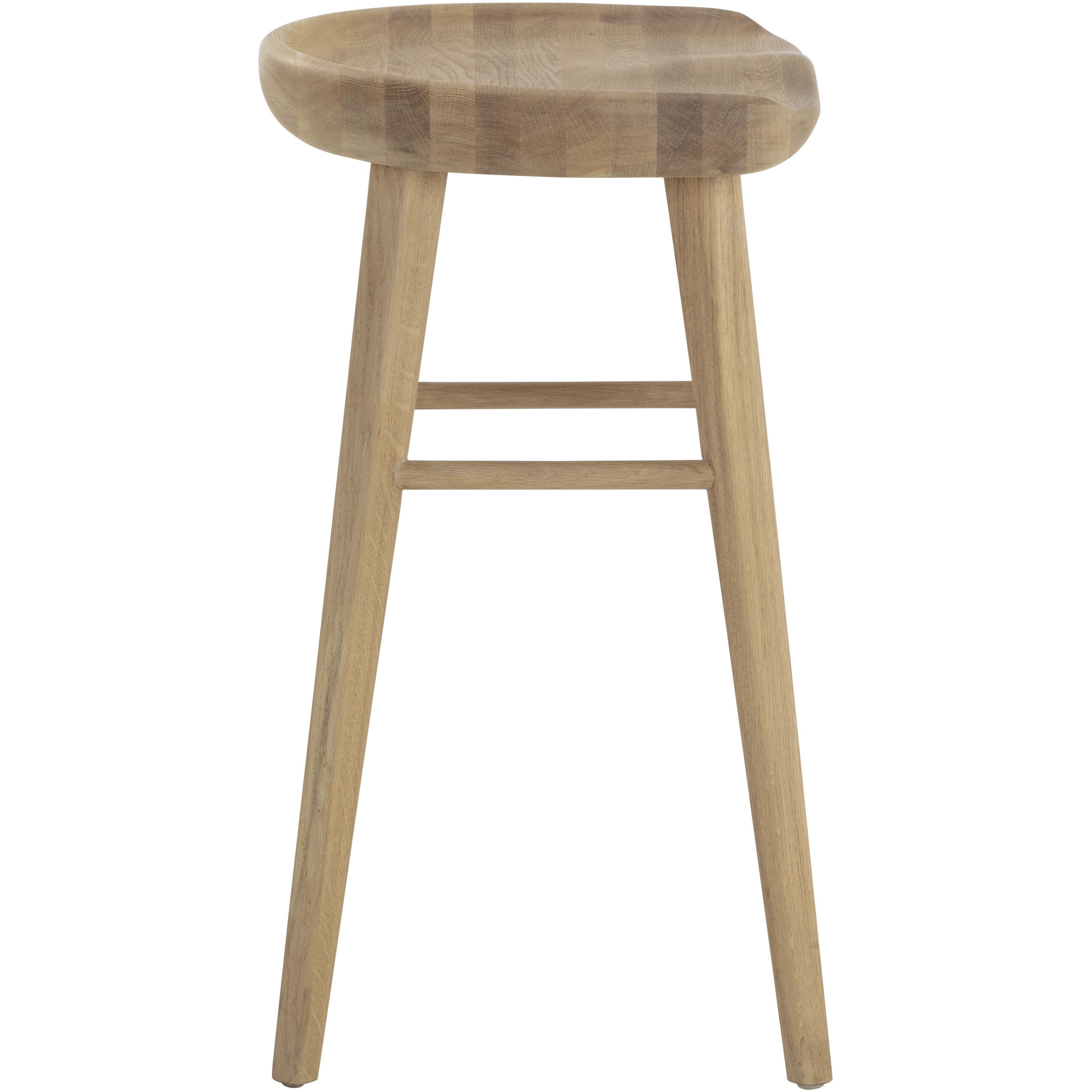 Dominic 26.5 inch Light Oak Counter Stool
